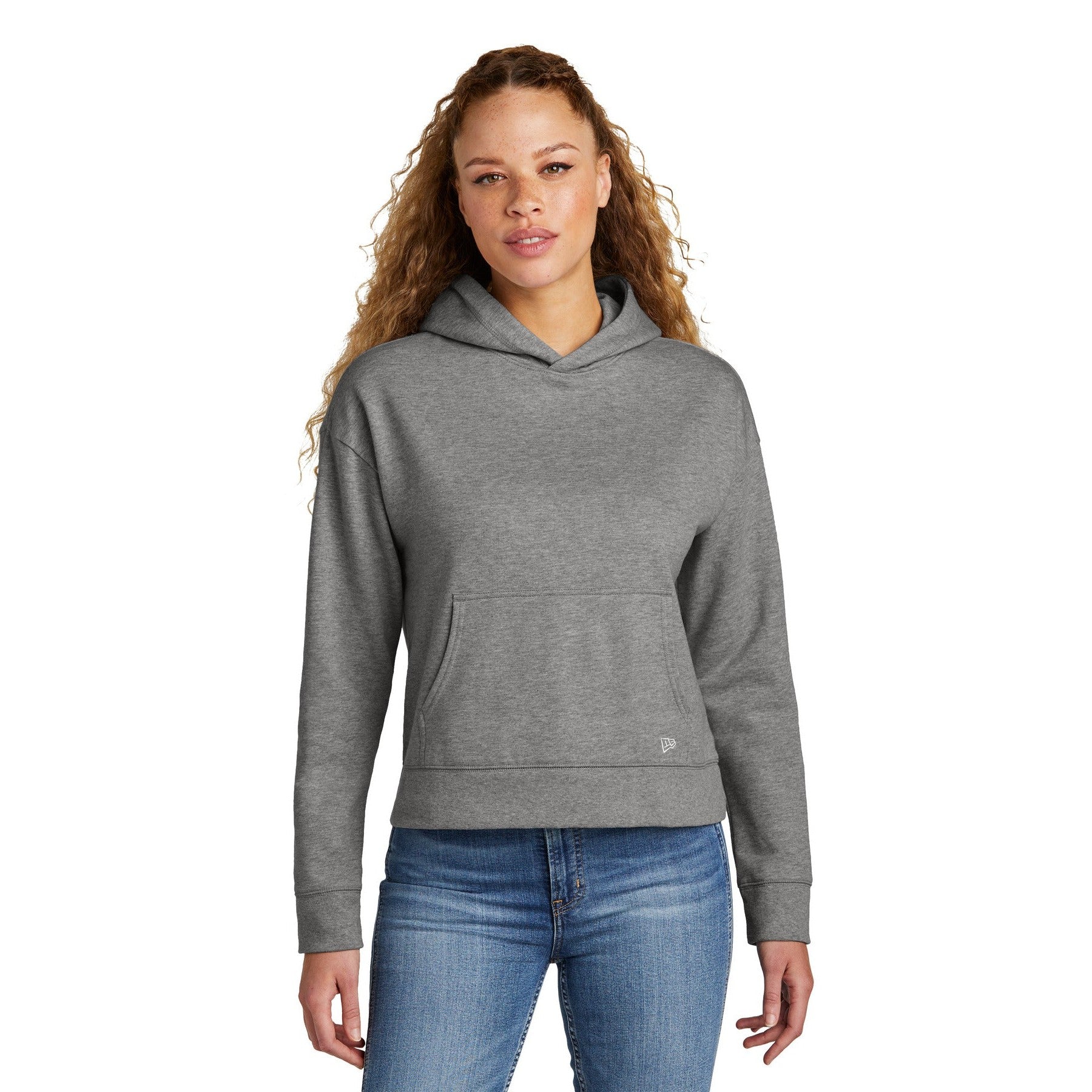 New Era-New Era® Women's Comeback Fleece Pullover Hoodie LNEA550-MedTech-3